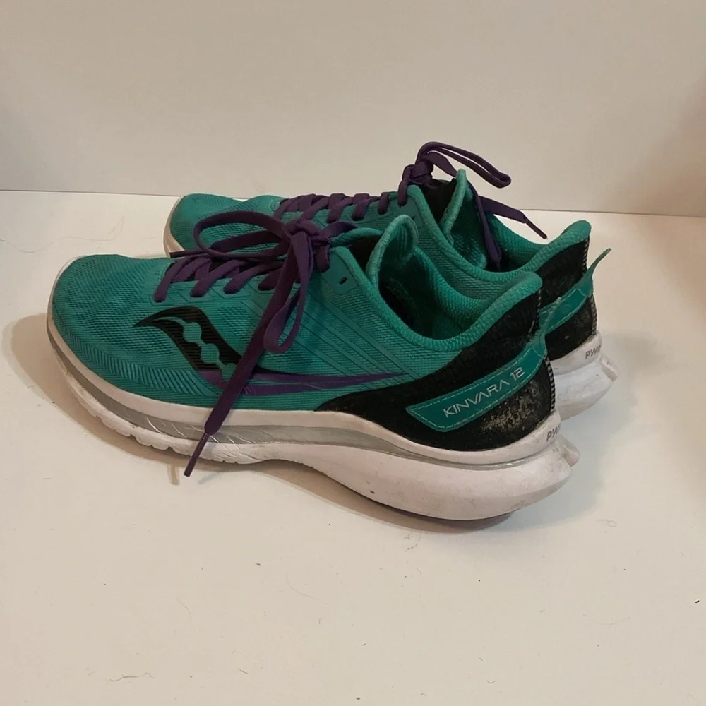 Saucony Women's Kinvara 12 Running Shoes Jade Concord Size 7